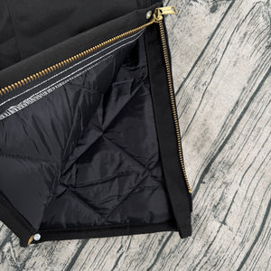 NWT Carhartt R33 BLK Yukon Arctic Insulated Bib Overalls Men’s 40x30 Black