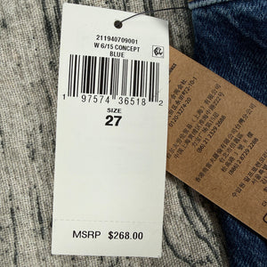 Polo Ralph Lauren Concept Blue Wide Leg Jeans Women’s 27 NWT