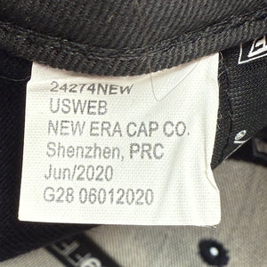 Supreme New Era 59FIFTY Navy Wool Fitted Cap Ice S Logo Size 7 3/8