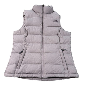 The North Face Nuptse 700 Down Puffer Vest Purple Full Zip Women's S