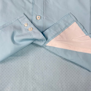 NWT Huk Tide Point SS Button-Down Fishing Shirt Men’s XL Light Blue Performance