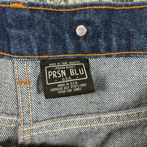 Prison Blues USA Made Double Knee Carpenter Jeans Men’s 46x30 Heavy Denim