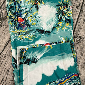 Polo Ralph Lauren Tropical Sleepwear Pants Men's L Palm Tree Beach Elastic Waist