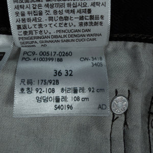 Levi’s 517 Black Bootcut Jeans Men’s W36 L32 Straight Fit Cotton Denim