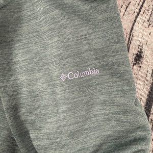 Columbia Green/Sage Hoodie Jacket Fleece Lightweight Women’s Large