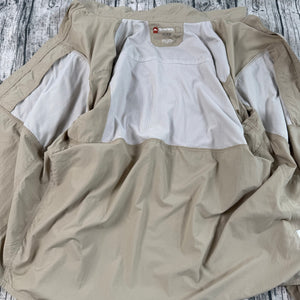 Simms Guide Series Fishing Shirt Tan Vented Long Sleeve Two Pocket Mens 2XL