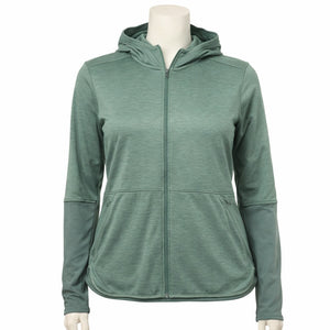 Columbia Green/Sage Hoodie Jacket Fleece Lightweight Women’s Large