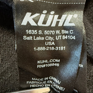 KUHL Men’s XXL Tan Jacket Canvas Outdoor Fleece Lined Coat Patina Dye Workwear