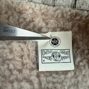 Vtg Carhartt Men's L Sherpa-Lined Vest V03 BRN USA Made