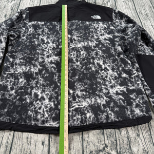 NWT The North Face Denali Jacket Men’s L Black Marbled Polartec Fleece Outdoor