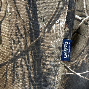 Levi’s Signature Camo Sherpa Lined Hunting Vest Button Front Men's 2XL