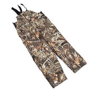 Drake Waterfowl Systems Insulated Camo Bib Overalls Men’s L Advantage Max-4 HD