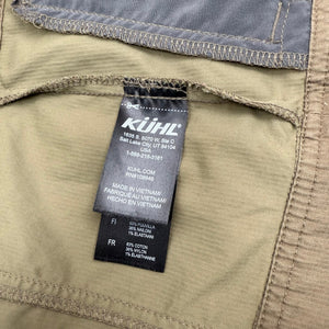 KÜHL Stryka Vest Hooded Full Zip 2156 Khaki Green Women’s Small