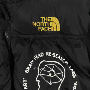 The North Face x Brain Dead Nuptse 700 Down Puffer Jacket Black Men's 2XL