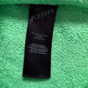 Klim Cascade 1/4 Zip Fleece Pullover Teal Green Sherpa Fleece Women's S