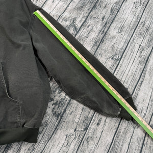 VTG Carhartt J25 MOS Sandstone Duck Active Jacket Hooded Workwear Men's 2XL Regular