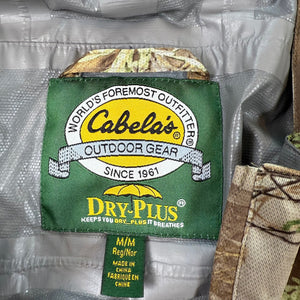 Cabela’s Dry-Plus Hunting Shell Jacket Advantage Max-1 Camo Waterproof Men's M