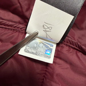 The North Face Quilted Insulated Shirt Jacket Burgundy Snap Front Women's S