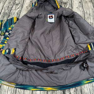 Burton Dryride Poacher Insulated Chittagong Snowboard Ski Jacket Mens M Hooded