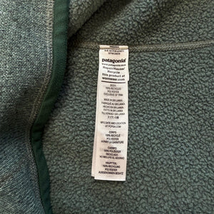 Patagonia Snap T Pullover Better Sweater Fleece Green Solid Women's S