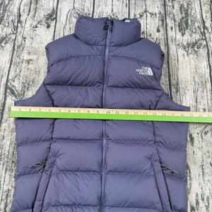 The North Face Nuptse 700 Goose Down Puffer Vest Purple Women's S