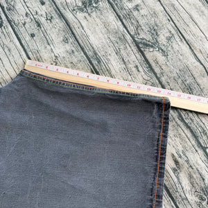 Vtg Y2K COOGI Colorful Neon Black Tetris Streetwear Denim Jean Shorts USA Made