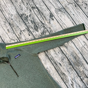 Patagonia Snap T Pullover Better Sweater Fleece Green Solid Women's S