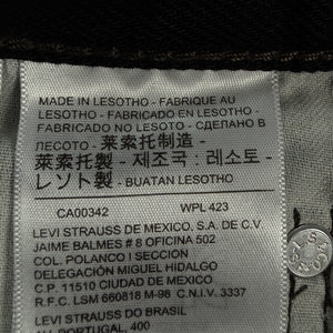 Levi’s 517 Black Bootcut Jeans Men’s W36 L32 Straight Fit Cotton Denim