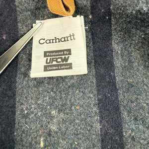 NWOT Carhartt Men's Sz 42 Barn Jacket C01 BRN Duck Canvas Blanket Lined USA Made