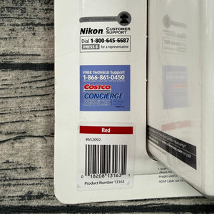 Nikon Coolpix S6300 Red 10x Wide Full HD 16.0 Megapixels Camera New Sealed