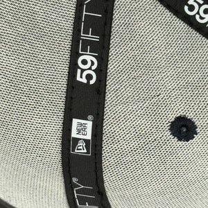 Supreme New Era 59FIFTY Navy Wool Fitted Cap Ice S Logo Size 7 3/8