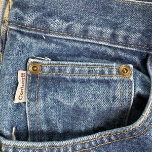 Carhartt Relaxed Fit Medium Wash Blue Jeans Mens Size 38x36 Casual Pockets