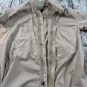 5.11 Tactical XPRT Rapid Shirt Ortholite Long Sleeve Shoulder Pads Tan Men's M