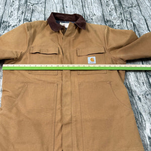 Vtg Carhartt Men's Size 40 Blanket Lined Barn Jacket USA Union Made CB1806