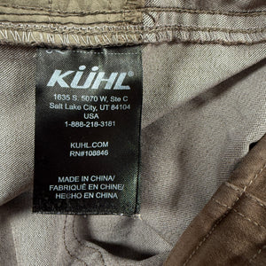 Kuhl Women’s 4 Short Brown Stretch Bootcut Pants Mid Rise Outdoor