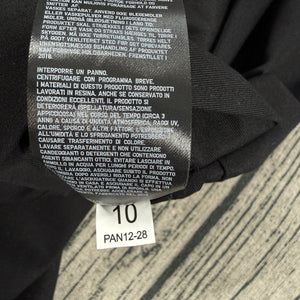 UNIQLO Black Minimalist Rain Coat Button Front Lightweight Women’s XS