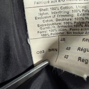 Vintage Carhartt C03 BRN x John Deere Duck Quilt Lined Coat Men’s 48R USA Union