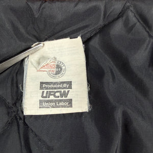 Vintage Carhartt C03 BRN x John Deere Duck Quilt Lined Coat Men’s 48R USA Union