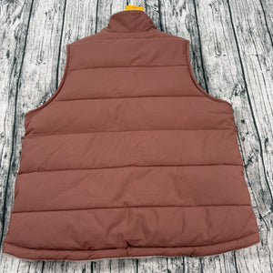 NWT Carhartt Women's Montana Reversible Insulated Puffer Vest XL Nutmeg B25