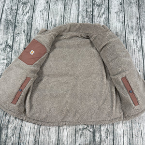 NWT Carhartt Women's Montana Reversible Insulated Puffer Vest XL Nutmeg B25