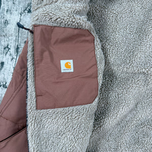 NWT Carhartt Women's Montana Reversible Insulated Puffer Vest XL Nutmeg B25