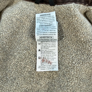 Carhartt YYC61 CML Jacket Youth Large (10/12) Brown Canvas Workwear