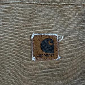 Carhartt YYC61 CML Jacket Youth Large (10/12) Brown Canvas Workwear