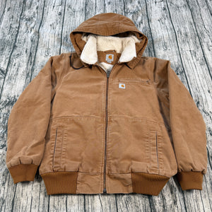 Carhartt Women’s Wildwood Jacket XL (16/18) Brown Yellowstone 100815-211