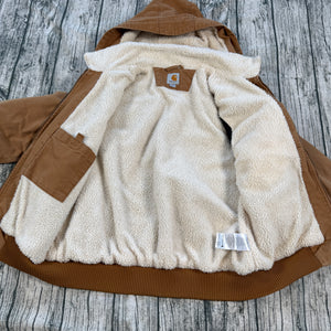 Carhartt Women’s Wildwood Jacket XL (16/18) Brown Yellowstone 100815-211