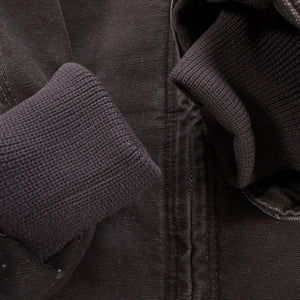 Carhartt Women's WJ141 DWN Sierra Sherpa-Lined Sandstone Duck Jacket Deep Wine L