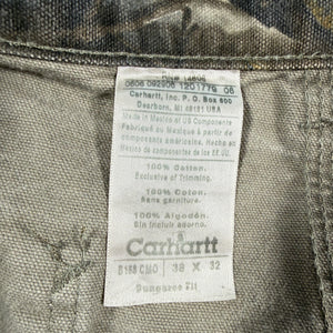 Vtg Carhartt B188 CMO Realtree Camo Pants Men's 38x32 Loose Fit Y2K