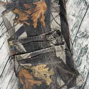 Vtg Carhartt B188 CMO Realtree Camo Pants Men's 38x32 Loose Fit Y2K