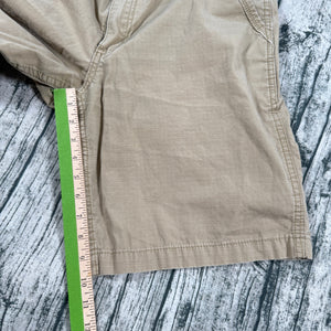 Carhartt 103021-253 Men’s Force Tappen Work Shorts Size 34 Dark Khaki Workwear