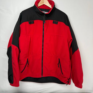 5.11 Tactical Fleece Jacket Red/Black Men's XL